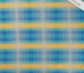 Jacquard rayas azul amarillo